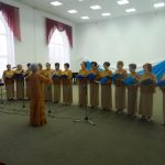 В Назарово прошел концерт народного хора Ветеранов педагогического труда.
