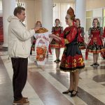 Участников Фестиваля мужских хоров встретили в Городском Дворце культуры «Угольщик»